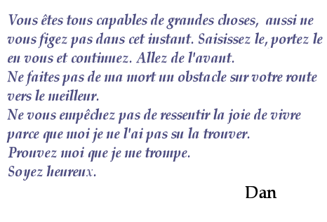 Texte de Dan